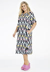 Dress A-line BRUSH - ecru
