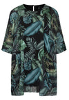 Tunic square TROPICOOL - black - #4