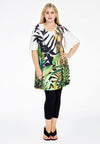 Tunic wide bottom SAFARI - ecru