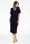 Shirt cold shoulder DOLCE - blue