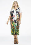 Dress wide SAFARI - ecru