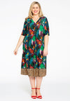 Pleated dress PARADISE LEO - multi