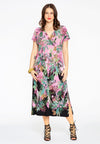 Midi-dress WILDERNESS - pink