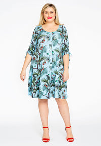 Dress frill PAPILLON - blue - #2