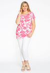 Shirt cap sleeves SELVA - white