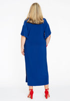 Dress frilled DOLCE - indigo - #3