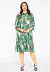 Dress ruffled PARROT - ecru