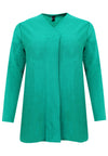 Pullover A-line pleat - green