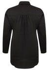 Blouse with ruffles - black - #4