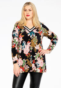 Tunic wide bottom TOKYO - black - #1