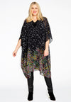 Dress square EDEN - black