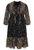 Dress with ruffles EDEN - black - #4