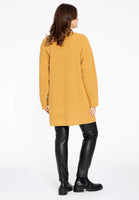 Pullover with rib - yellow - #3