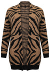 Cardigan TIGER - brown - #4