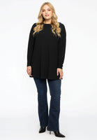 Tunic flare boat neck BUBLÉ - black  - #2