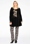Tunic wide bottom Fabulous - black