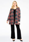 Cardigan short pleated GLASGOW - black