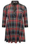 Tunic wide bottom GLASGOW - black - #4