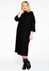 Pullover-dress RIB - black - #2