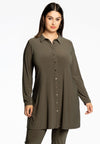 Blouse gold buttons DOLCE - green