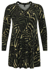 Tunic wide bottom strap KAMEO - green - #4