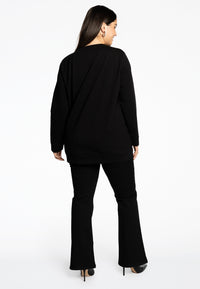 Sweater strass POODLE - black - #3