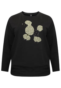 Sweater strass POODLE - black - #4