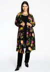 Cardigan pleated CHRYSANT - black