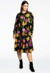 Dress frill CHRYSANT - black