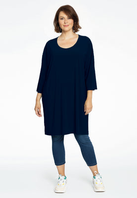 Tunic wide straight DOLCE - blue - #2