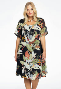 Dress A-line ZAZOE - black - #1