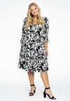 Dress-cardigan BAUHAUS - black