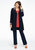 Blazer long rib trimmed DOLCE - blue - #2