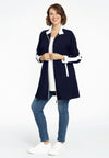 Cardigan zipper BUBLÉ - blue