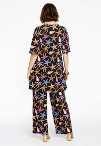 Tunic wide bottom sequins MARINA - black - #3