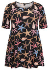 Tunic wide bottom sequins MARINA - black - #4