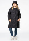 Raincoat basic LITTLE DOT - black