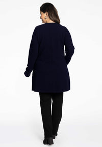 Blazer long DIAGONAL - blue - #3