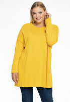 Pull square cashmere - yellow - #1