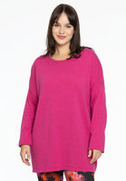 Pull square cashmere - pink - #1