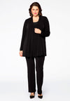 Cardigan short pleated DOLCE - black