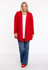 Cardigan short pleated DOLCE - red