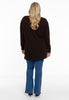 Pullover polo collar - brown - #3