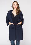 Cardigan kimono pockets - blue