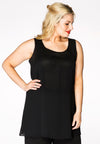 Singlet flare uni VOILE - black