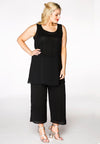 Singlet flare uni VOILE - black