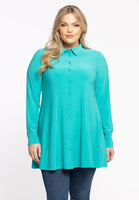 Blouse A-line DOLCE - turquoise - #1