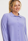 Blouse short A-line DOLCE - light purple
