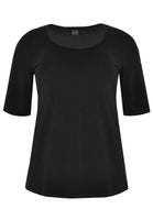 T-shirt COTTON - black  - #4