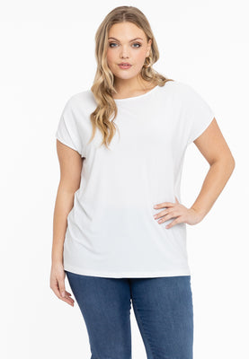 T-shirt cap sleeves DOLCE - white  - #1